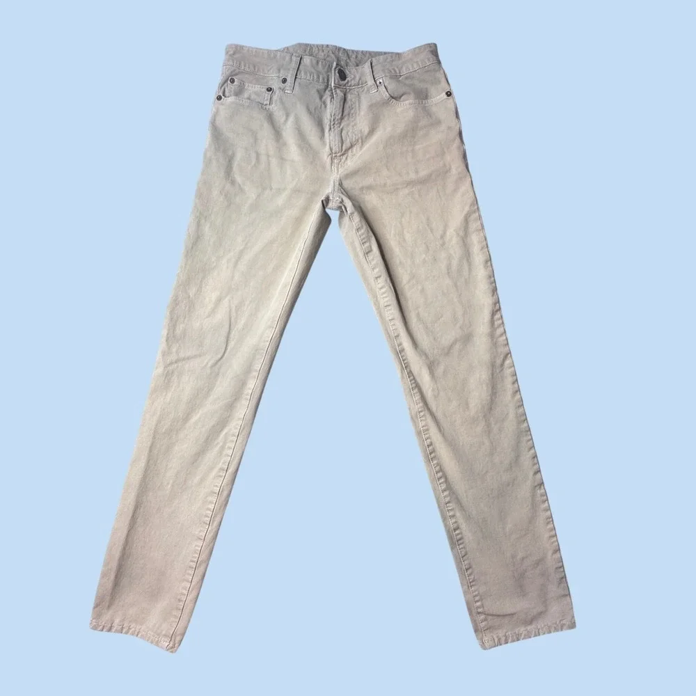American Eagle Pants Mens 29x30 (30x28) Khaki Chino Skinny Fit Cotton Stretch